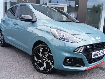Used Hyundai i10 N Line 100 HP (73 kW) 2023 Green Hatchback