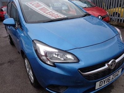 Blue Used 2016 Vauxhall Corsa Design Edition Hatchback | £5,950 (Fair price)