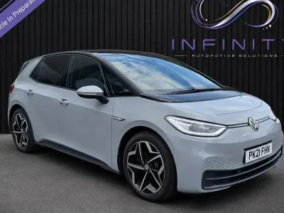 Used VW ID.3 Pro 150 kW (204 HP) 2021 Grey Hatchback