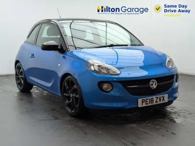 Used Vauxhall Adam 70 HP (51 kW) 2018 Blue Hatchback
