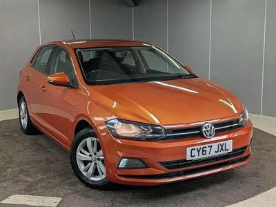 Used VW Polo SE 94 HP (69 kW) 2018 Orange Hatchback