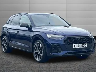 Used Audi Q5 Comfort 341 HP (250 kW) 2025 Navarra blue SUV