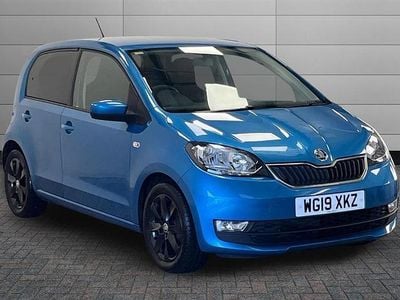 Used Skoda Citigo Colour Edition 60 HP (44 kW) 2019 Blue Hatchback