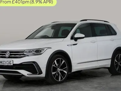 Used VW Tiguan R-line 150 HP (110 kW) 2023 White SUV