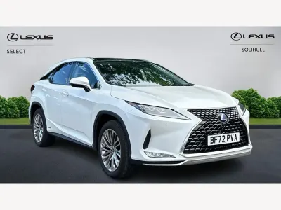 Used Lexus RX450h 2022 White SUV