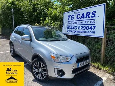 Used Mitsubishi ASX 147 HP (108 kW) 2016 Silver SUV