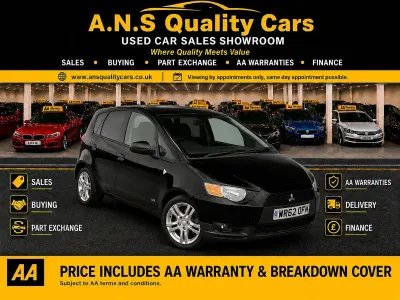 Used Mitsubishi Colt 95 HP (69 kW) 2012 Black Hatchback