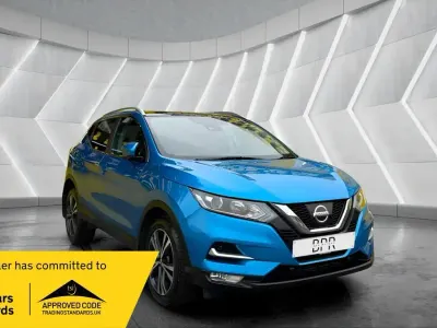 Used Nissan Qashqai N-Connecta 115 HP (84 kW) 2017 Blue SUV