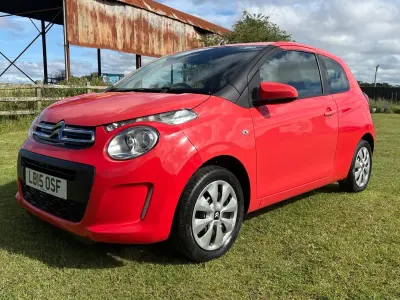 Used Citroën C1 Feel 68 HP (50 kW) 2015 Orange Hatchback