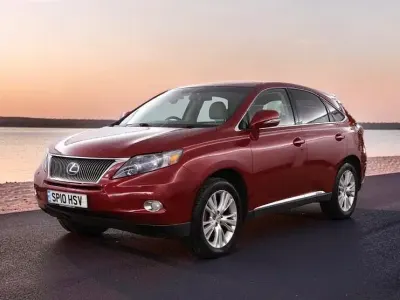 Used Lexus RX450h 2010 Red SUV