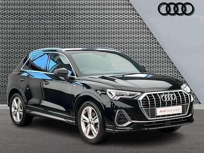 Used Audi Q3 S-Line 150 HP (110 kW) 2022 Black SUV