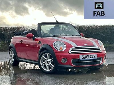 Used Mini Cooper D Cabriolet 112 HP (82 kW) 2011 Red Cabriolet