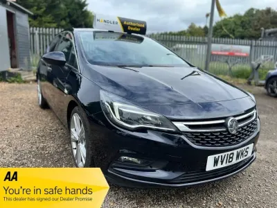 Used Vauxhall Astra SRi 2018 Blue Hatchback