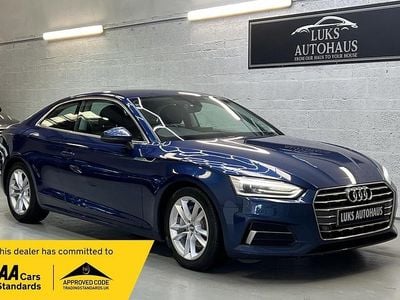 Begagnad Audi A5 Sport 190 HK (139 kW) 2016 Blå Sportkupé