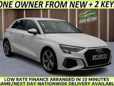 Used Audi A3 Sportback S-Line 116 HP (85 kW) 2021 White Hatchback