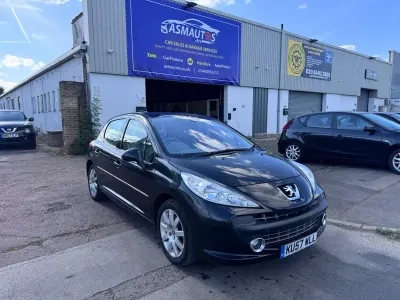 Used Peugeot 207 Premium 120 HP (88 kW) 2007 Black Hatchback
