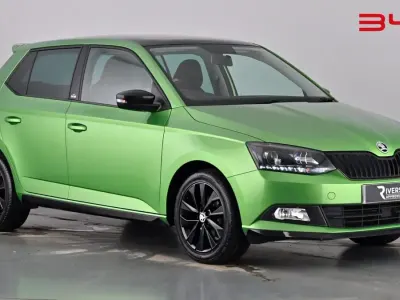 Used Skoda Fabia Monte Carlo 95 HP (69 kW) 2017 Green Hatchback