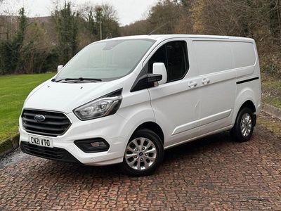 Used Ford Transit Custom Limited 130 HP (95 kW) 2021 White Van