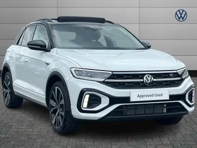 New VW T-Roc Black Edition 150 HP (110 kW) 2026 White SUV