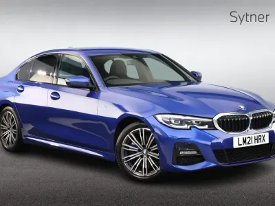 Used BMW 330 M Sport 254 HP (186 kW) 2021 Blue