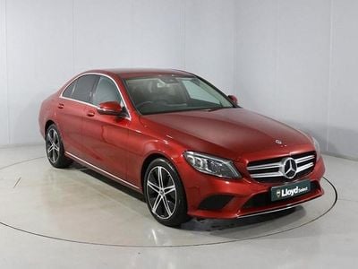 Red Used 2020 Mercedes C220 Sport Edition Sedan | £20,450 (Good price)