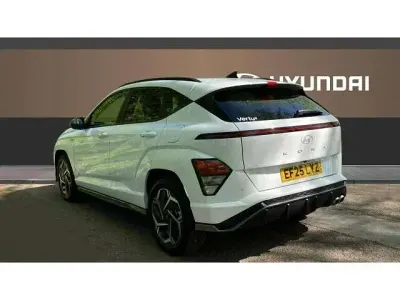 Begagnad Hyundai Kona N Line 129 HK (94 kW) 2025 Vit SUV