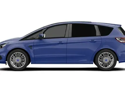 Used Ford S-MAX ST-Line 241 HP (177 kW) 2019 Blue MPV