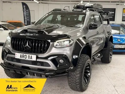 Used Mercedes X250 2018 Silver Pickup