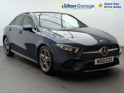 Used Mercedes A200 Executive 150 HP (110 kW) 2021 Blue Sedan