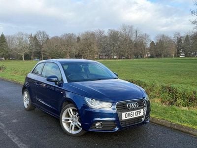 Used Audi A1 S-Line 2012 Blue Hatchback