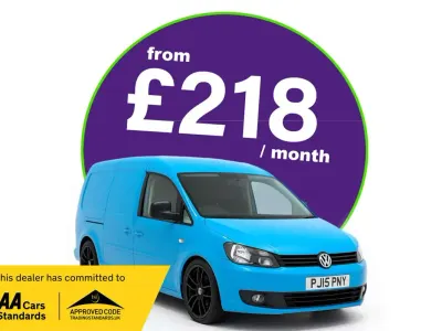 Used VW Caddy Startline 102 HP (75 kW) 2015 Blue MPV
