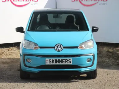 Used VW up! high up! 75 HP (55 kW) 2019 Blue Hatchback