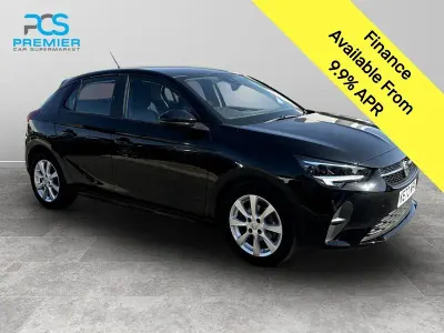 Used Vauxhall Corsa Design Edition 73 HP (53 kW) 2023 Carbon black (metallic paint) Hatchback