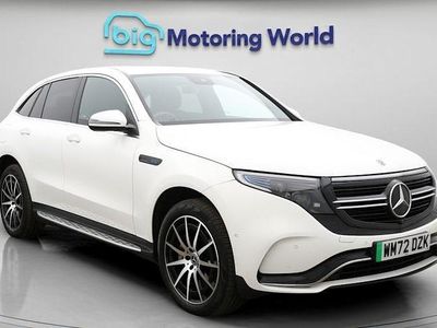 Used Mercedes EQC400 AMG line 300 kW (408 HP) 2022 White SUV
