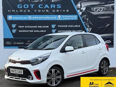 White Used 2020 Kia Picanto GT-Line Hatchback | £7,495 (Fair price)
