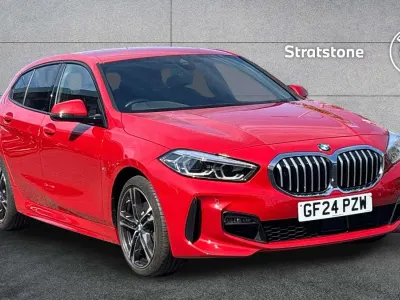 Used BMW 118 M Sport 134 HP (98 kW) 2024 Red Hatchback
