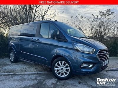 Blue Used 2023 Ford Tourneo Custom Titanium Van | £29,900 (Good price)