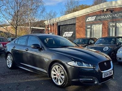 Grey Used 2014 Jaguar XF R-Sport Sedan | £8,390 (Fair price)