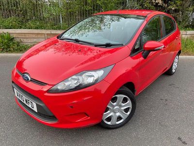 Used Ford Fiesta 82 HP (60 kW) 2010 Red Hatchback