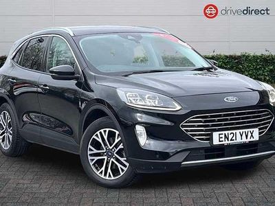 Used Ford Kuga Titanium 190 HP (139 kW) 2021 Black SUV