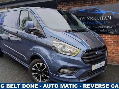 Blue Used 2018 Ford Transit Custom Sport | £14,990 (Super price)