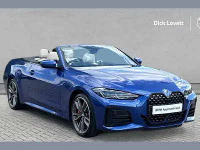 Used BMW M440 M Sport 368 HP (270 kW) 2022 Blue Sedan