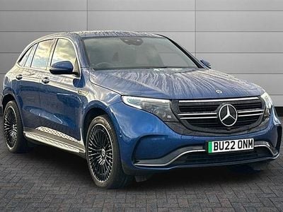 Used Mercedes EQC400 AMG Line Premium Plus 300 kW (408 HP) 2022 Blue SUV