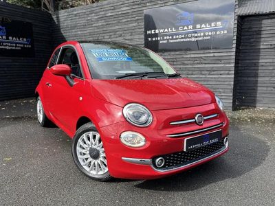 Used Fiat 500 Lounge 69 HP (50 kW) 2017 Red Hatchback