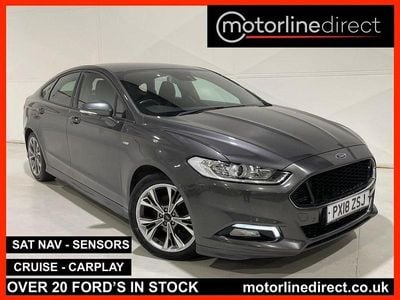 Grey Used 2018 Ford Mondeo ST-Line Hatchback | £11,875 (Fair price)