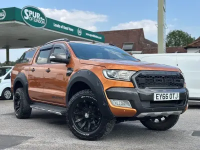 Used Ford Ranger Wildtrack 200 HP (147 kW) 2016 Orange Pickup