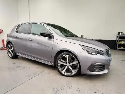 Used Peugeot 308 GT-line 130 HP (95 kW) 2018 Grey Hatchback