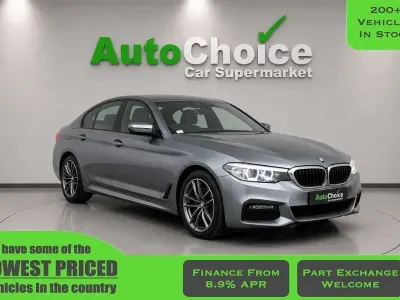 Usado BMW 520 M Sport 190 CV (139 kW) 2019 Azul Berlina