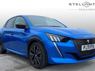Used Peugeot 208 Premium 131 HP (96 kW) 2022 Blue Hatchback