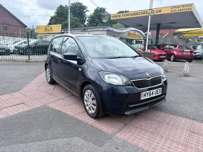 Used Skoda Citigo SE 2014 Blue Hatchback